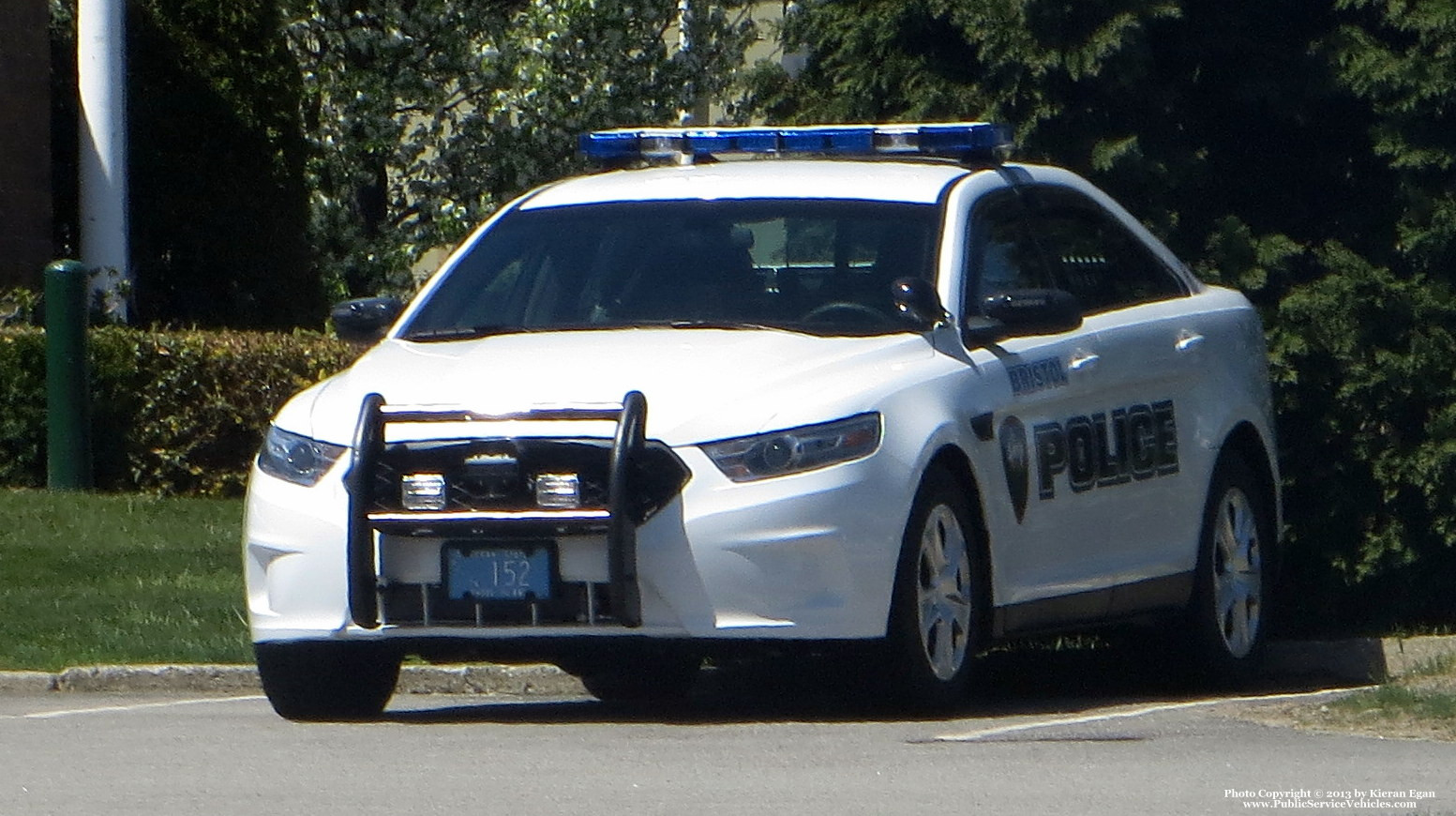 A photo  of Bristol Police
            Cruiser 152, a 2013 Ford Police Interceptor Sedan             taken by Kieran Egan