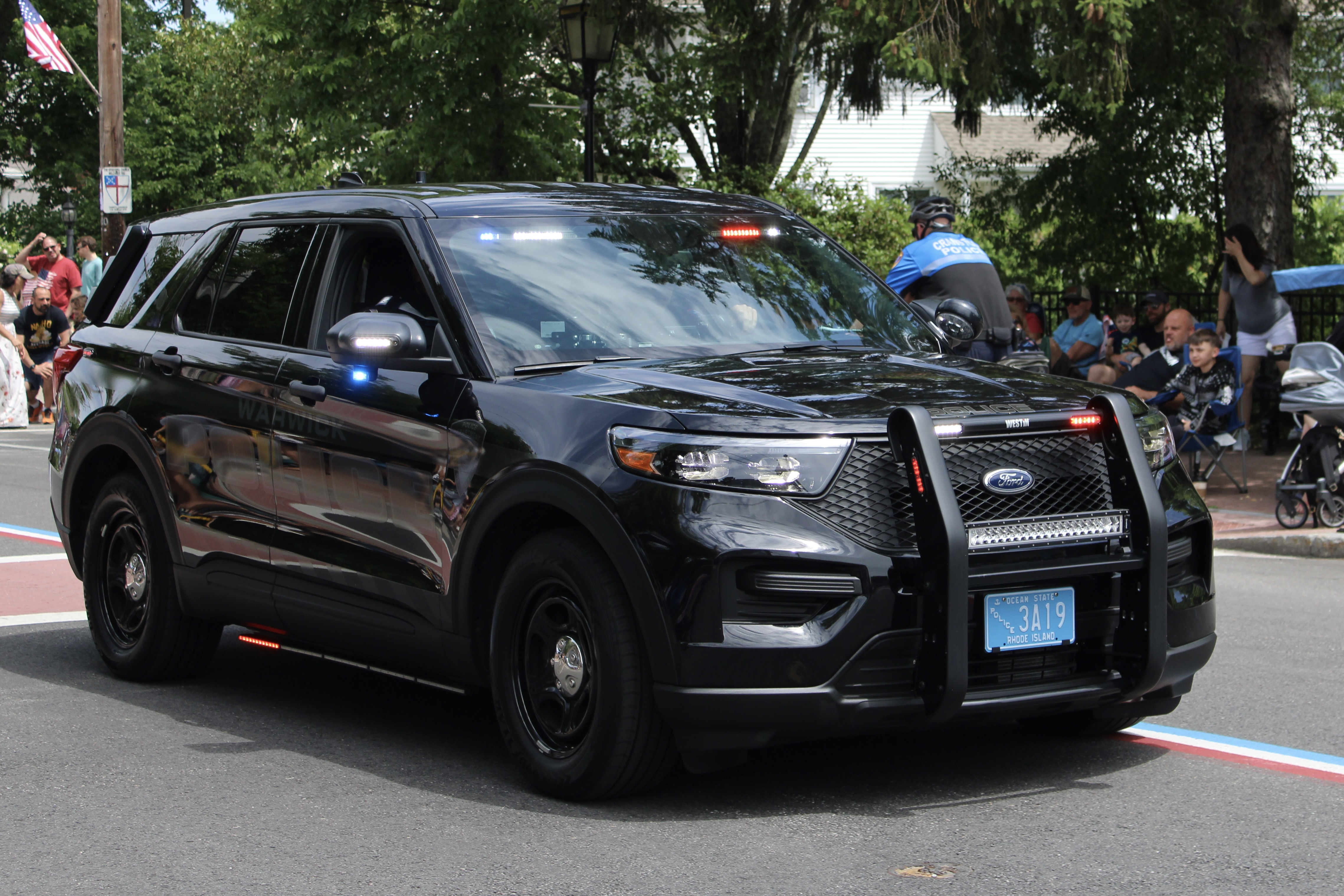 A photo  of Warwick Police
            Cruiser T-31, a 2021 Ford Police Interceptor Utility             taken by @riemergencyvehicles