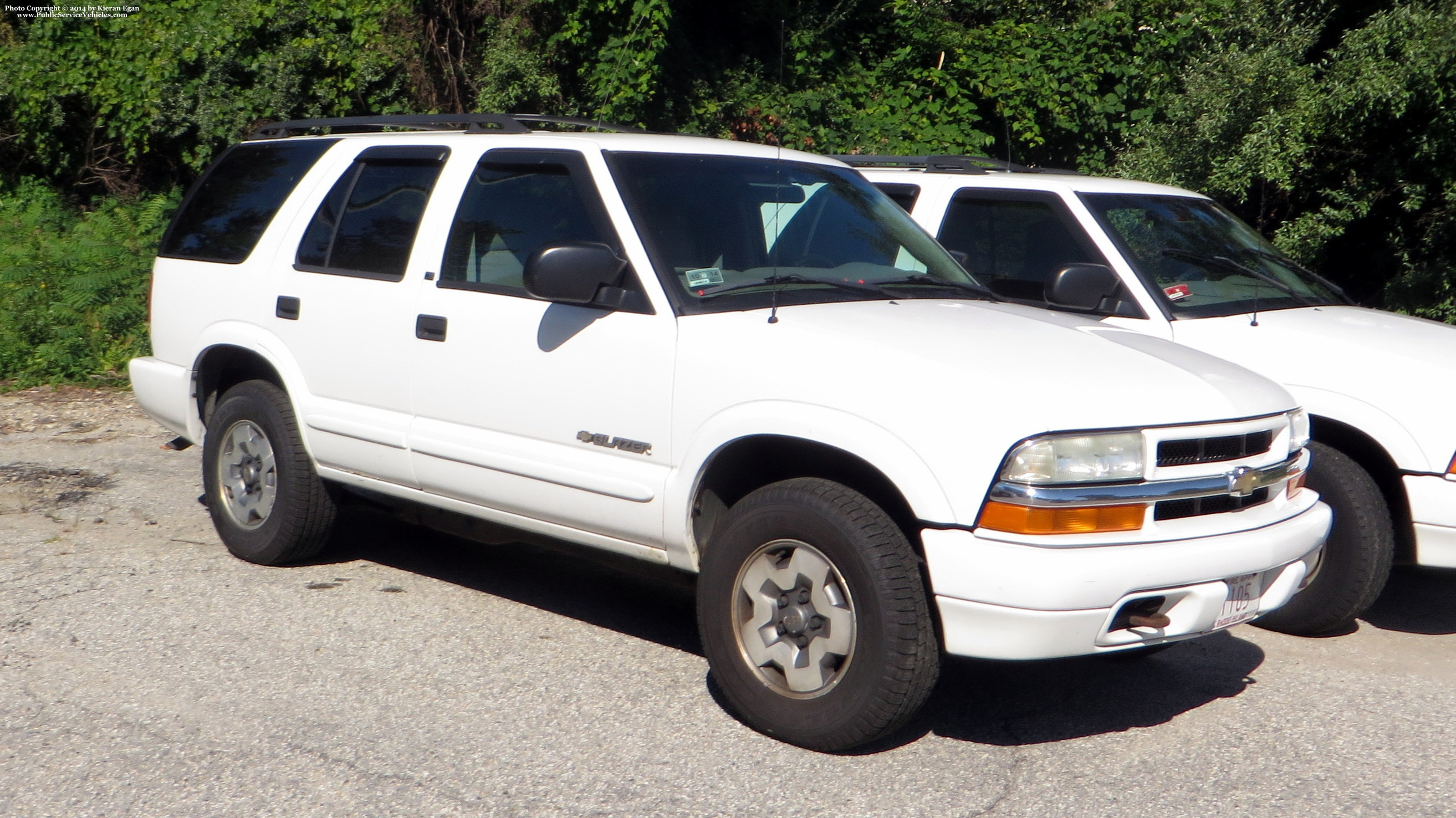 A photo  of Johnston Fire
            Administration Vehicle, a 1999-2001 Chevrolet TrailBlazer             taken by Kieran Egan