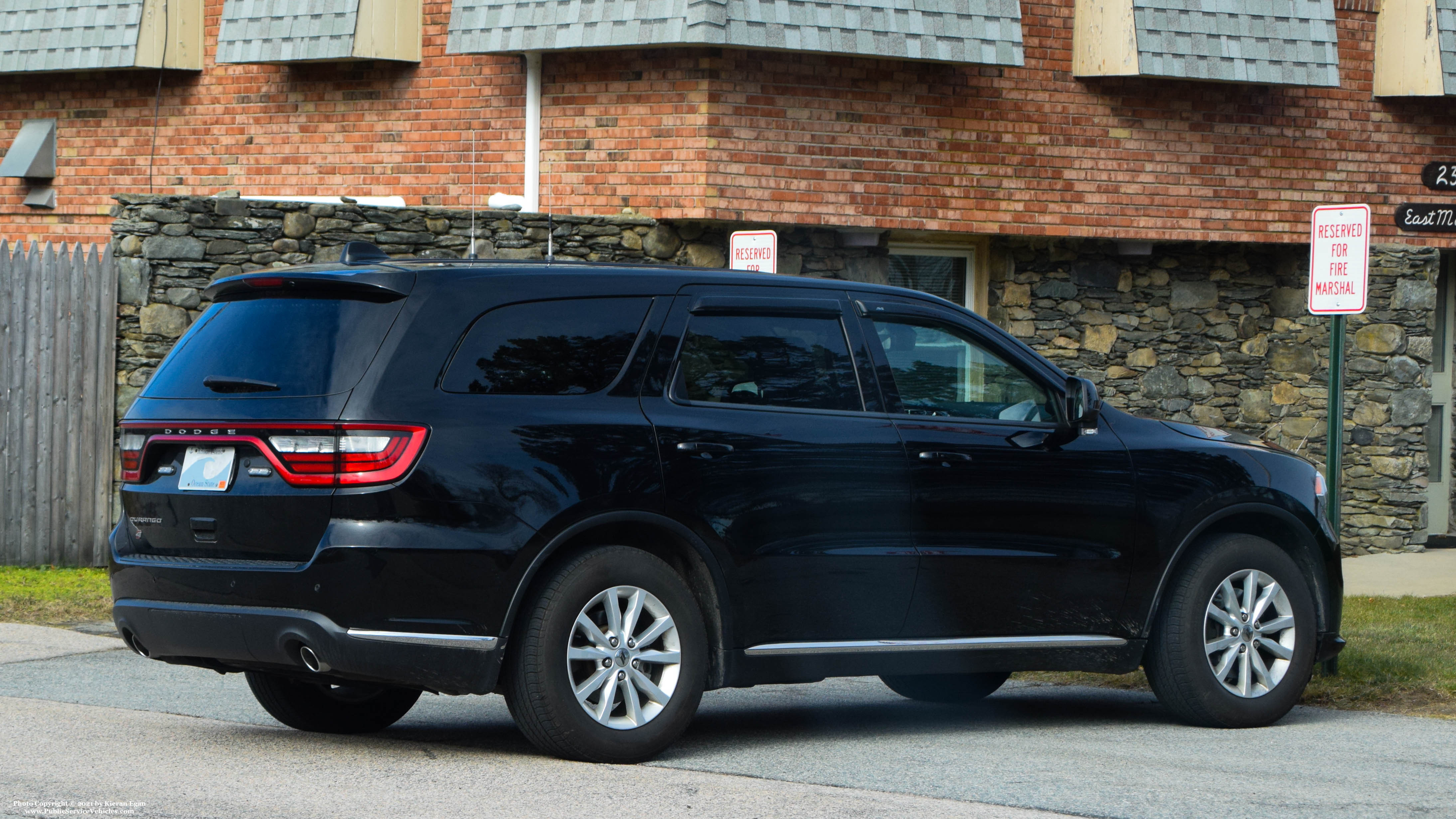 A photo  of Portsmouth Fire
            Car 2, a 2011-2019 Dodge Durango             taken by Kieran Egan