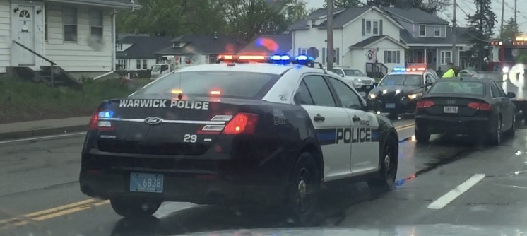 A photo  of Warwick Police
            Cruiser P-29, a 2013-2016 Ford Police Interceptor Sedan             taken by @riemergencyvehicles