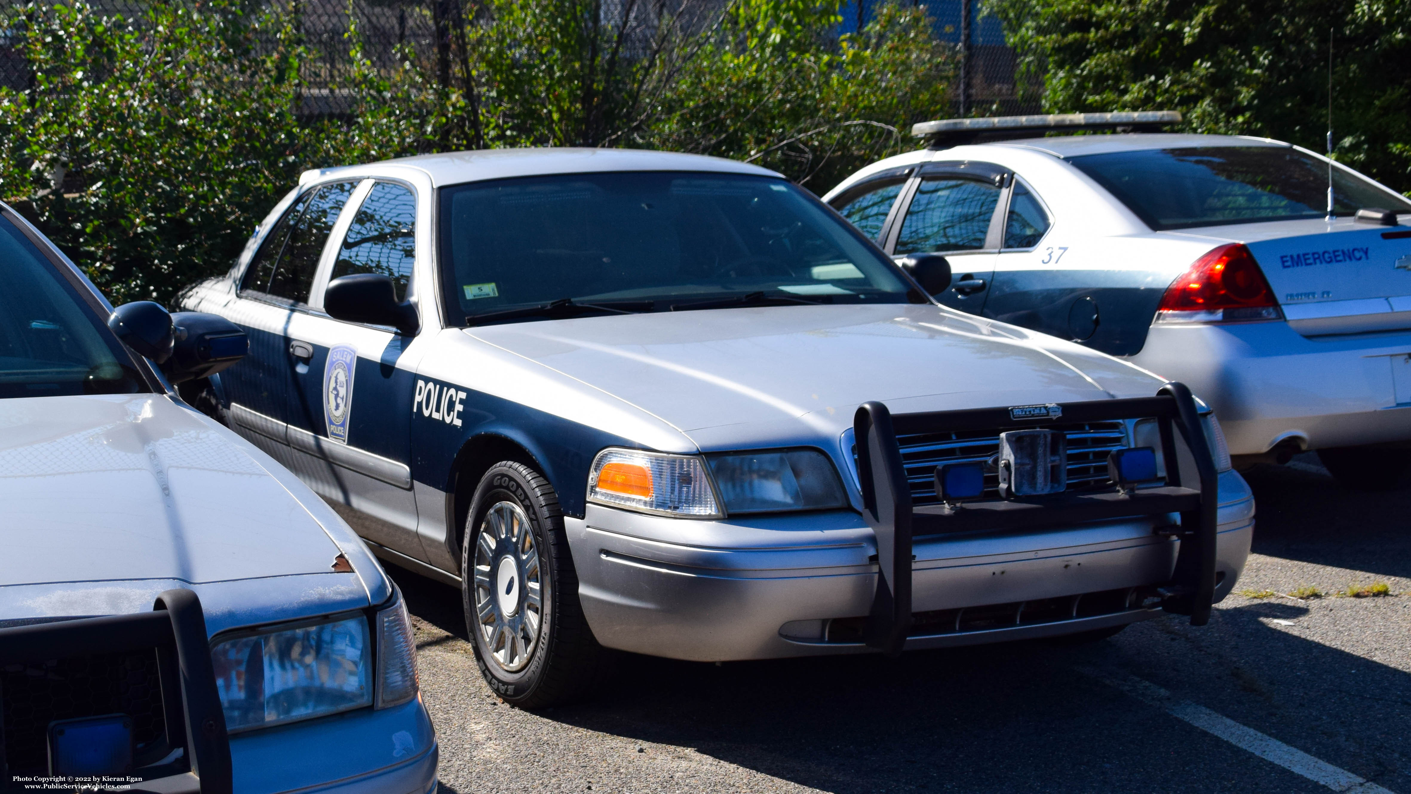 A photo  of Salem Police
            Cruiser 36, a 2004 Ford Crown Victoria Police Interceptor             taken by Kieran Egan