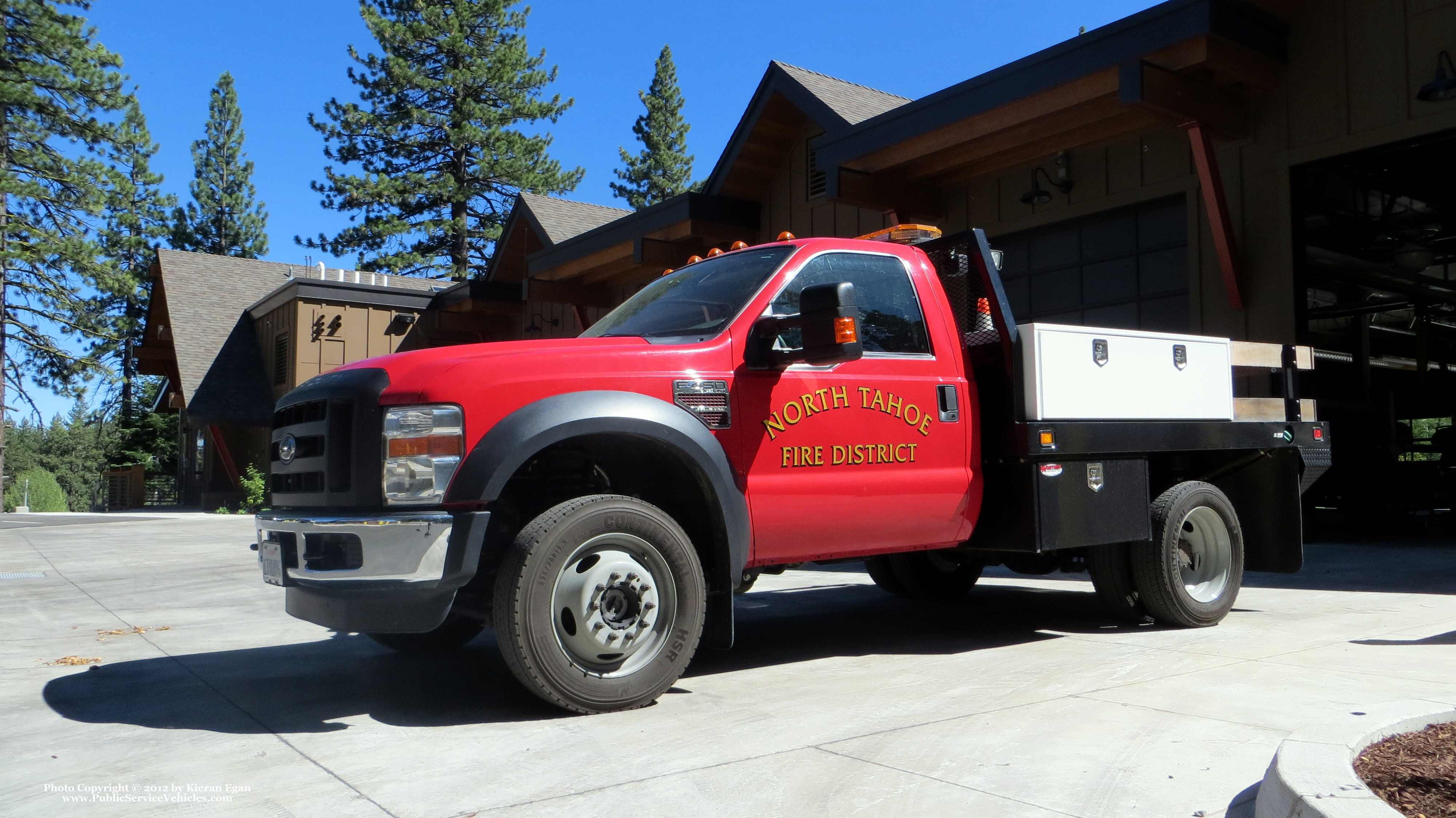 A photo  of North Tahoe Fire District
            Utility 251, a 2008-2010 Ford F-450             taken by Kieran Egan