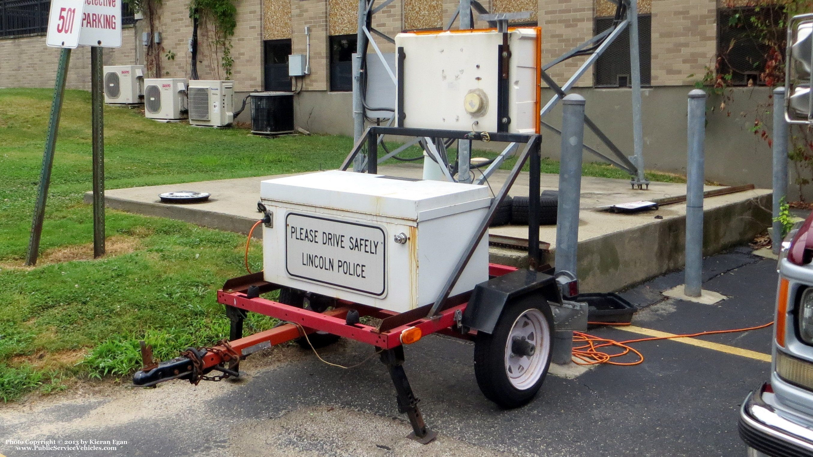 A photo  of Lincoln Police
            Speed Trailer, a 1990-2010 Speed Trailer             taken by Kieran Egan