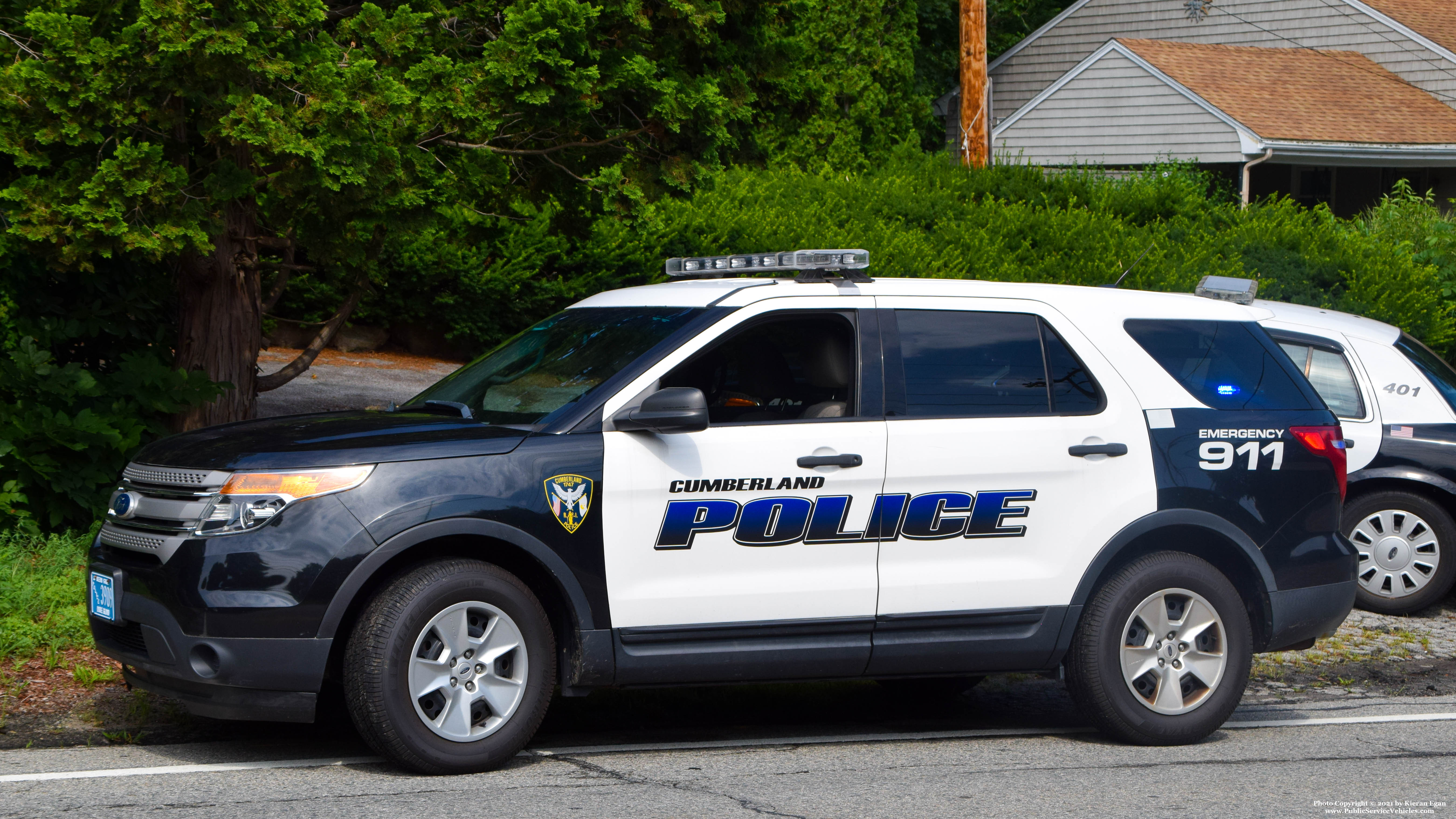 A photo  of Cumberland Police
            Cruiser 421, a 2011-2012 Ford Explorer             taken by Kieran Egan