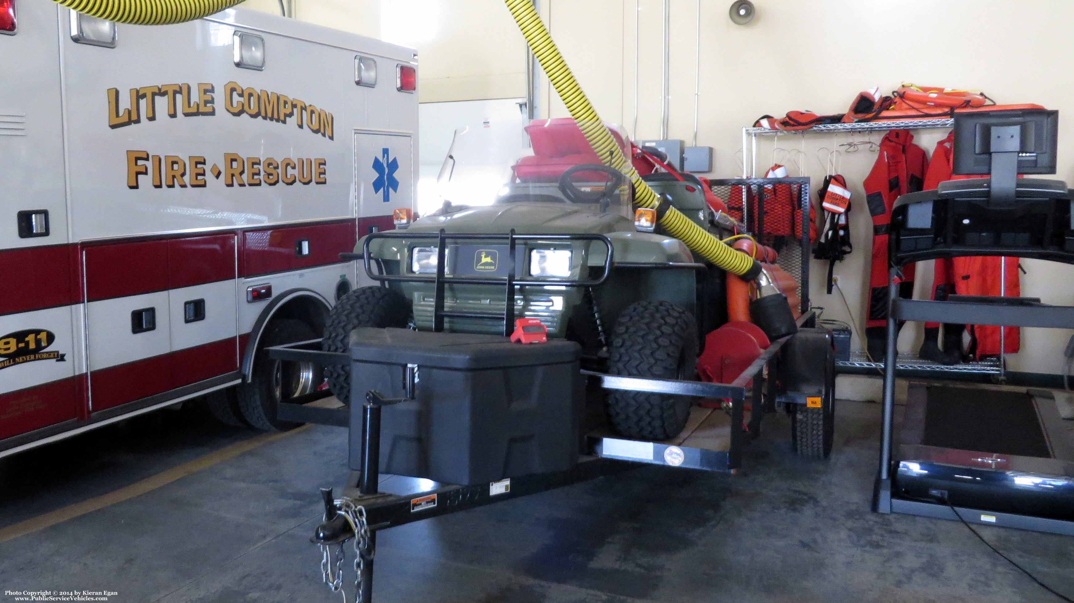 A photo  of Little Compton Fire
            ATV, a 1990-2010 John Deere             taken by Kieran Egan