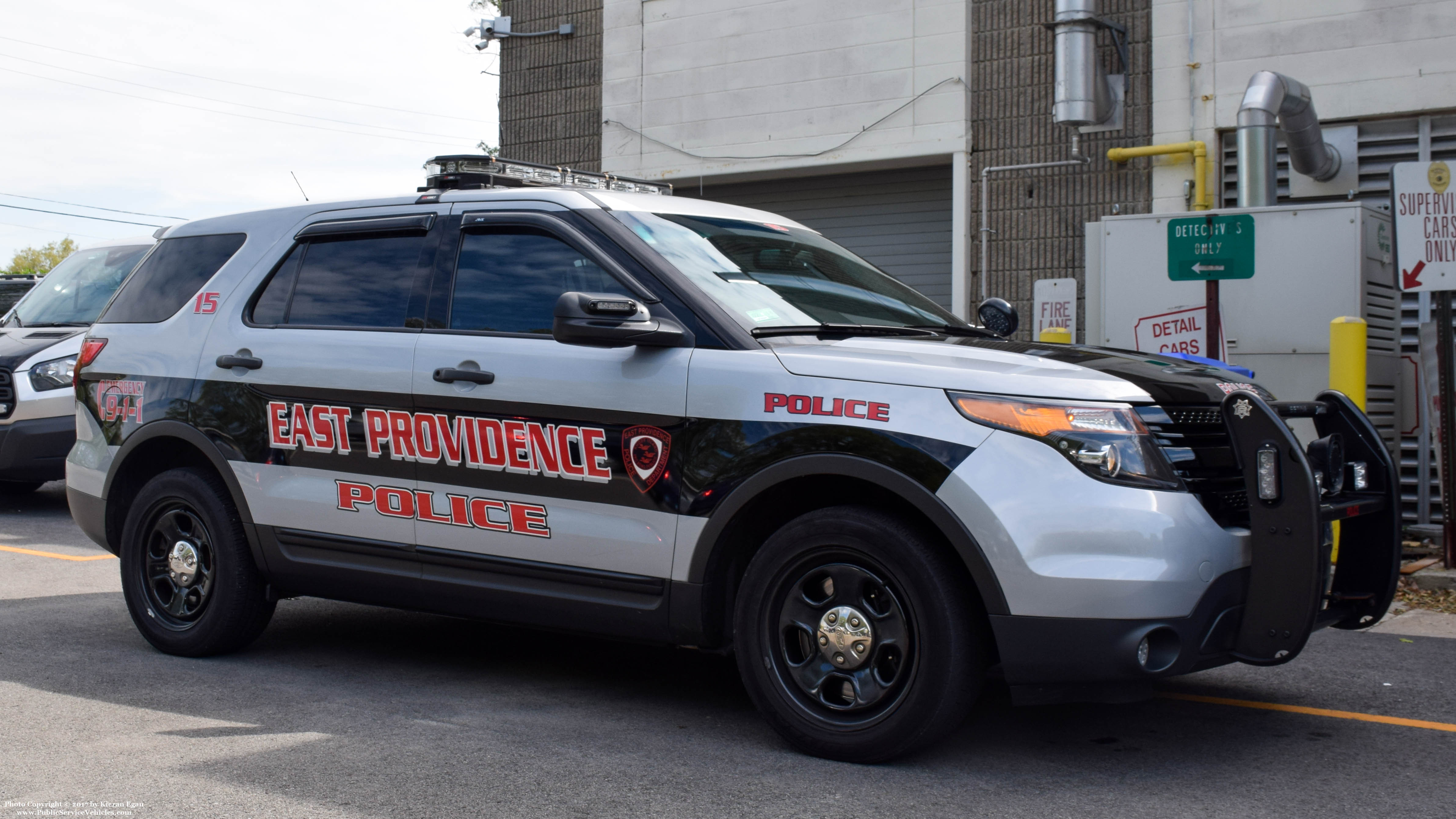 A photo  of East Providence Police
            Car 15, a 2015 Ford Police Interceptor Utility             taken by Kieran Egan