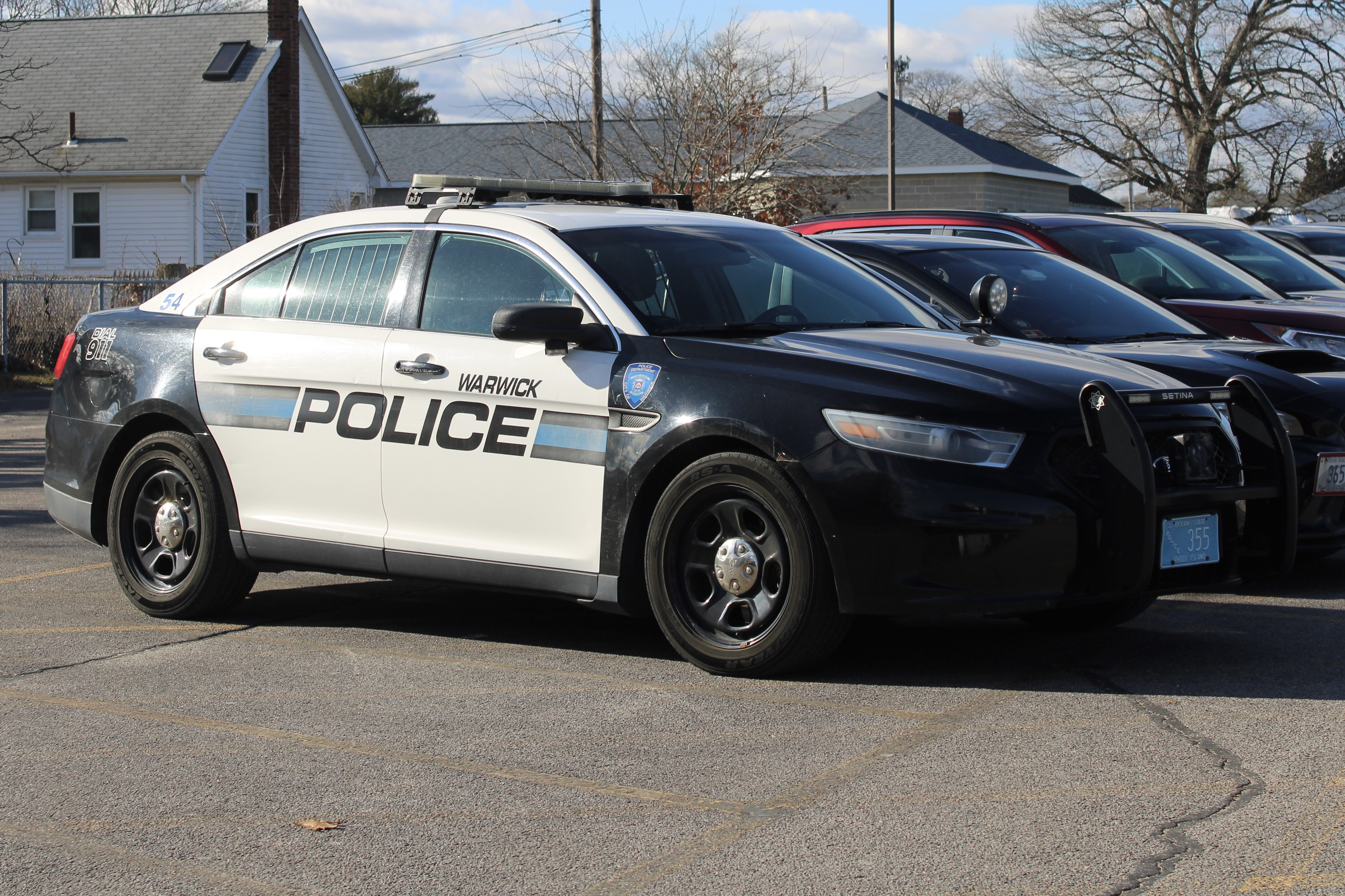 A photo  of Warwick Police
            Cruiser CP-54, a 2015 Ford Police Interceptor Sedan             taken by @riemergencyvehicles