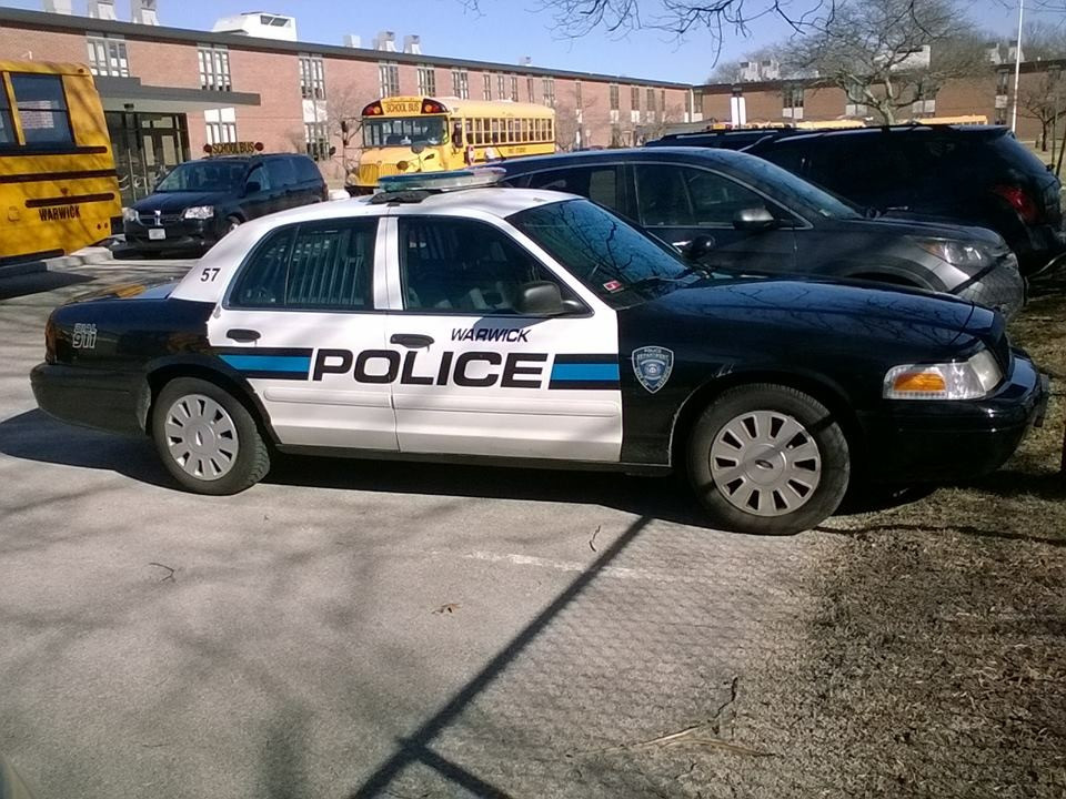 A photo  of Warwick Police
            Cruiser P-57, a 2006-2008 Ford Crown Victoria Police Interceptor             taken by @riemergencyvehicles