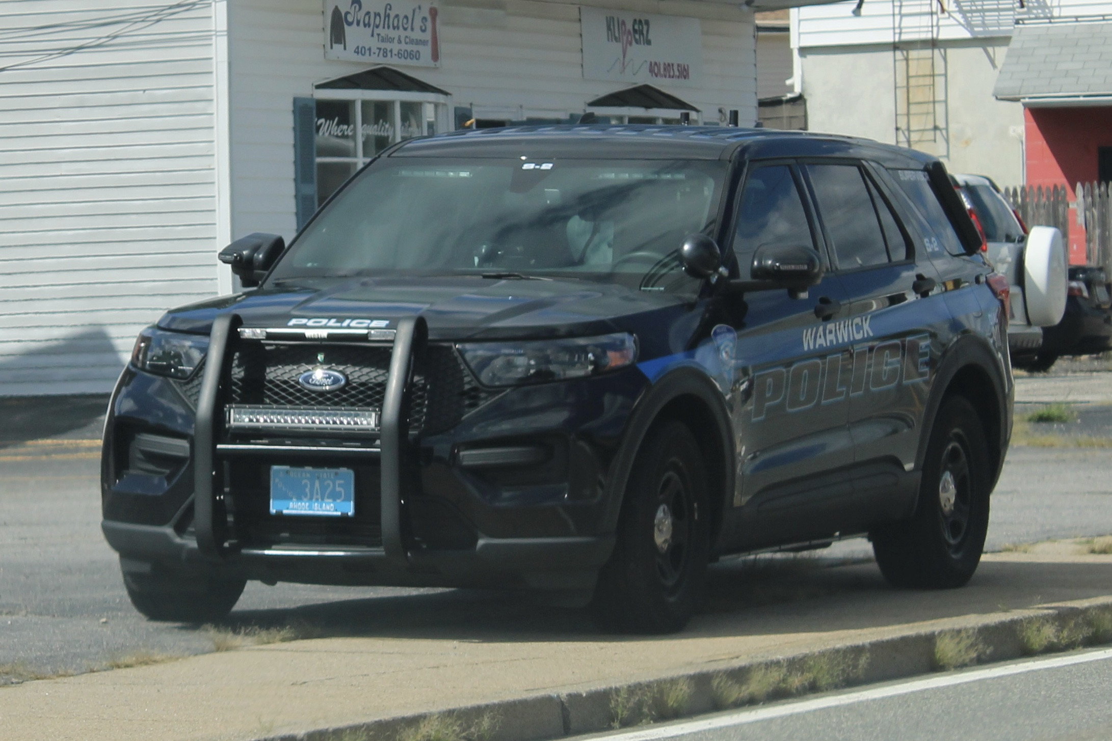 A photo  of Warwick Police
            Cruiser S-2, a 2021 Ford Police Interceptor Utility             taken by @riemergencyvehicles