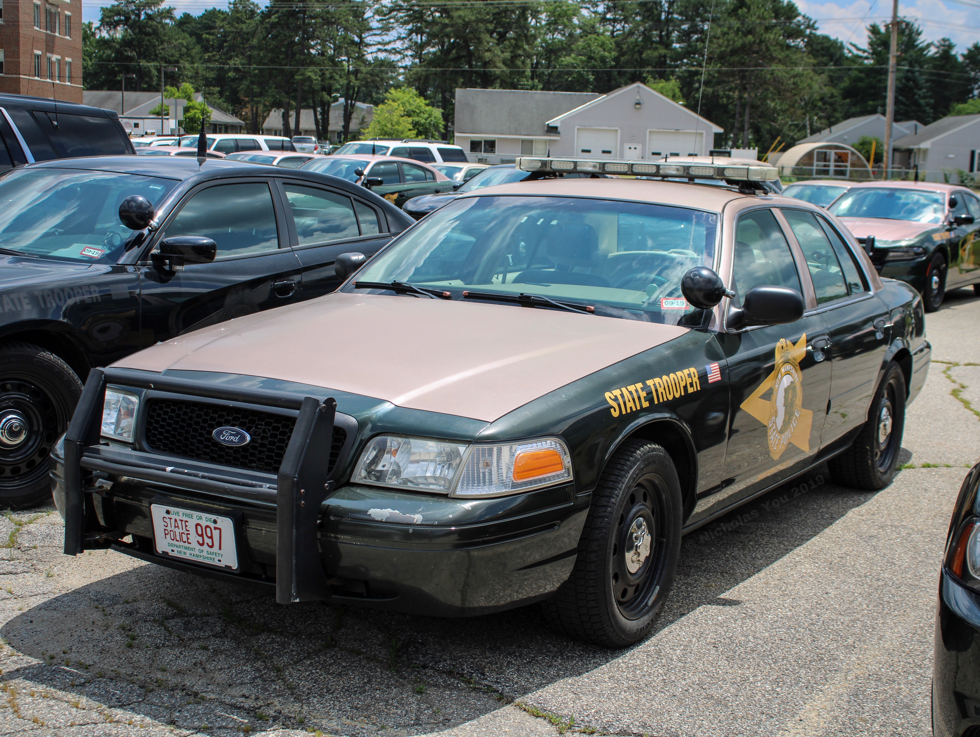 A photo  of New Hampshire State Police
            Cruiser 997, a 2007 Ford Crown Victoria             taken by Nicholas You