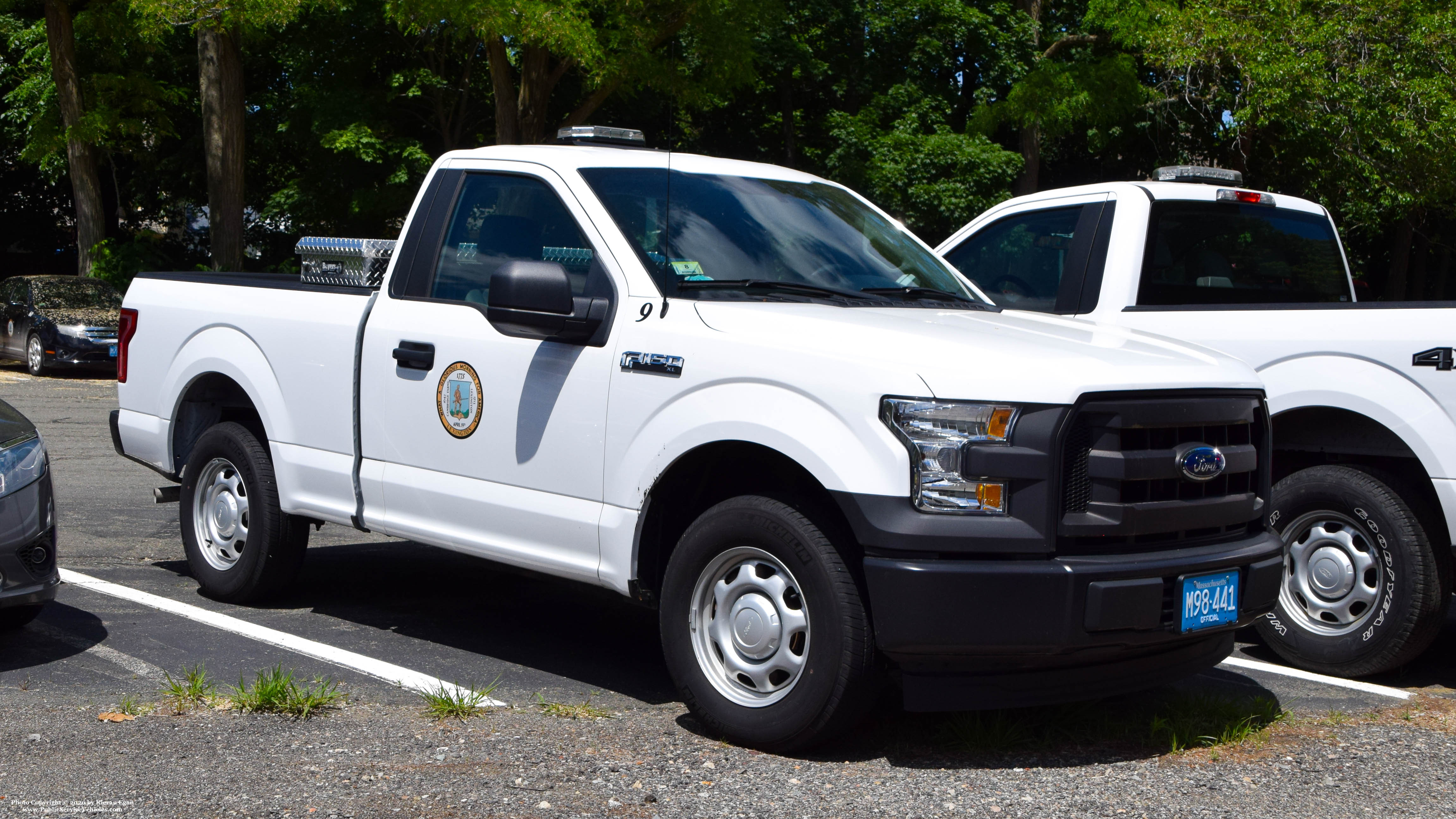 A photo  of Lexington Town Offices
            Truck 9, a 2015-2017 Ford F-150 XL             taken by Kieran Egan