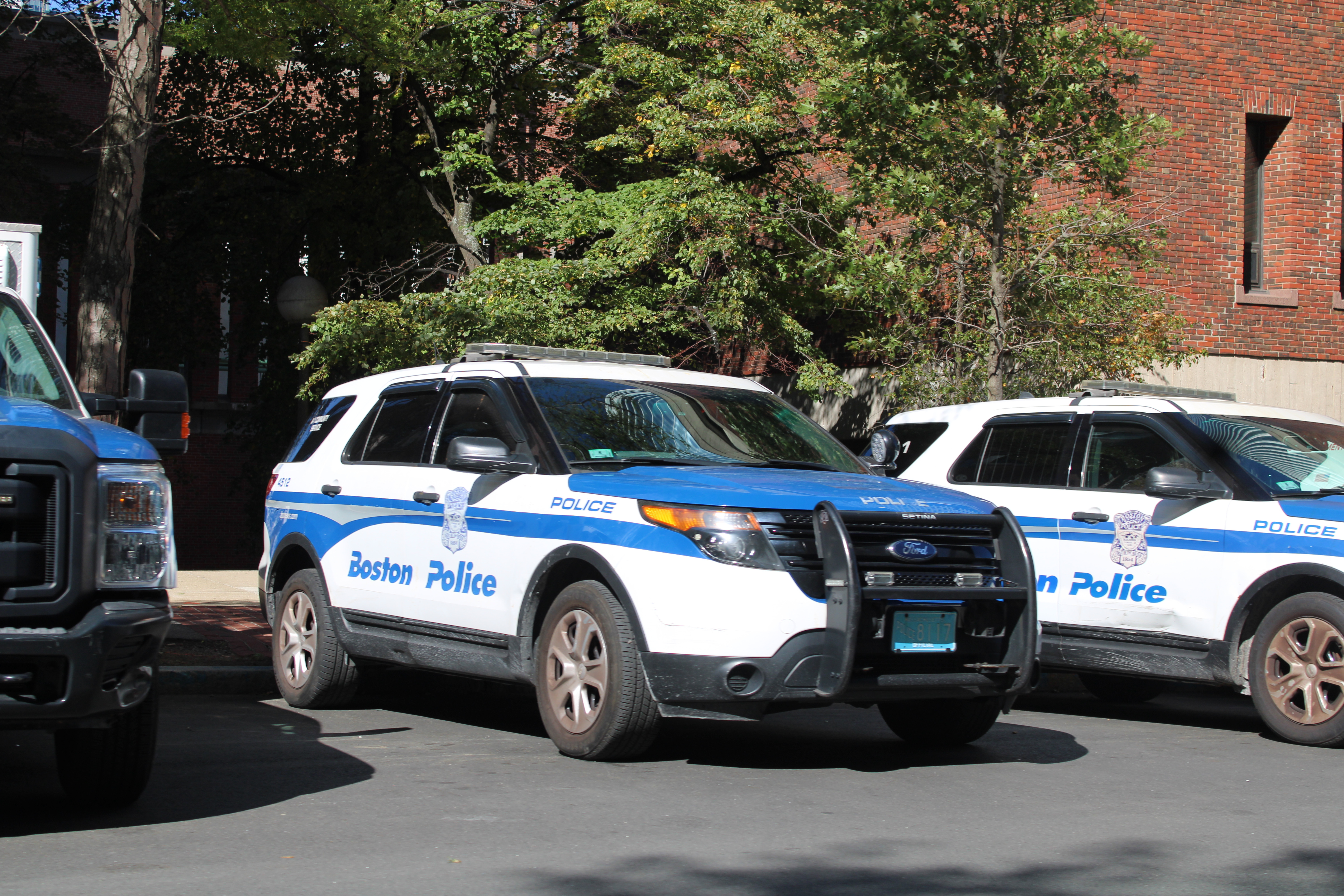 A photo  of Boston Police
            Cruiser 4512, a 2014 Ford Police Interceptor Utility             taken by @riemergencyvehicles