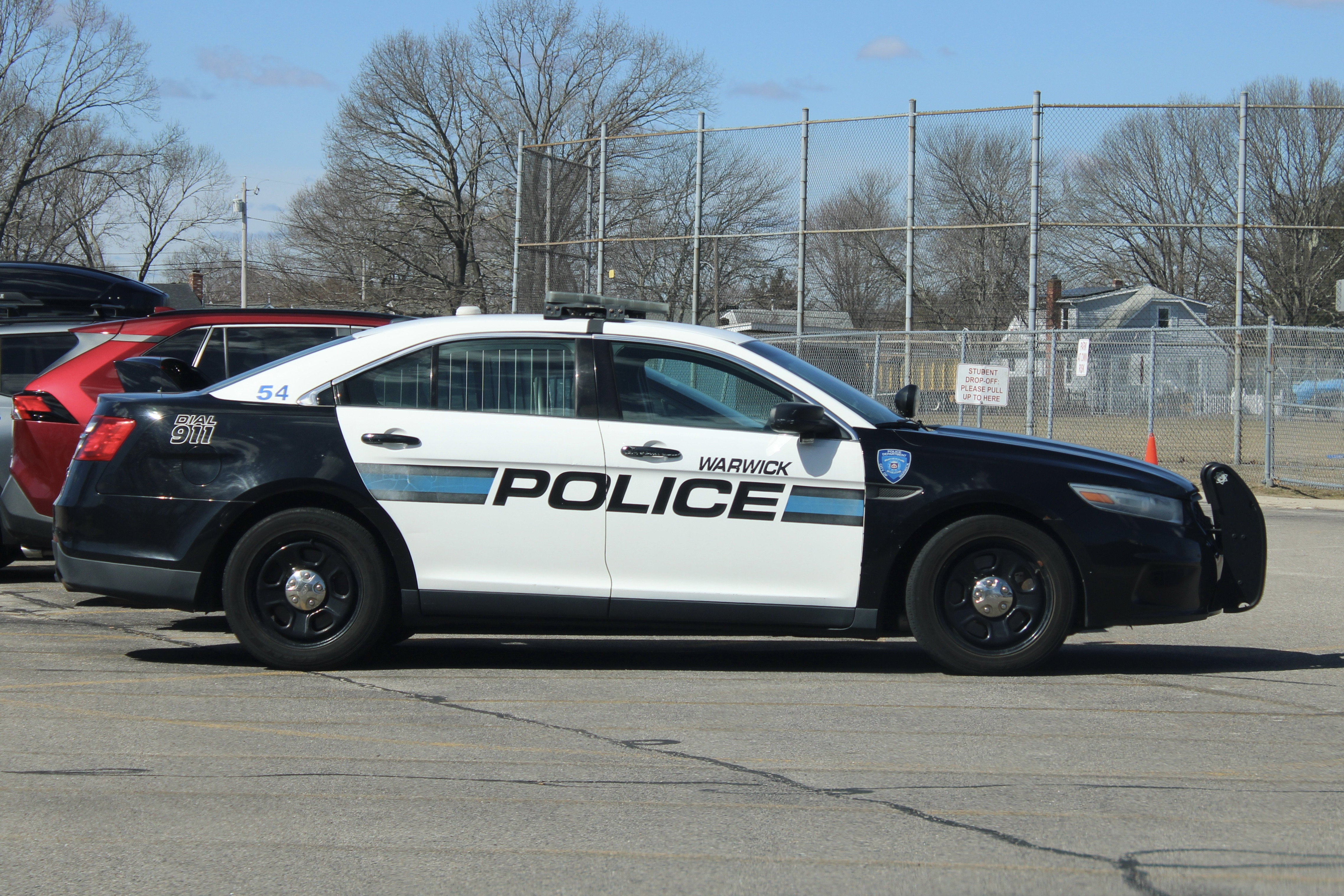 A photo  of Warwick Police
            Cruiser CP-54, a 2015 Ford Police Interceptor Sedan             taken by @riemergencyvehicles