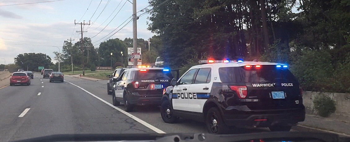 A photo  of Warwick Police
            Cruiser P-13, a 2019 Ford Police Interceptor Utility             taken by @riemergencyvehicles