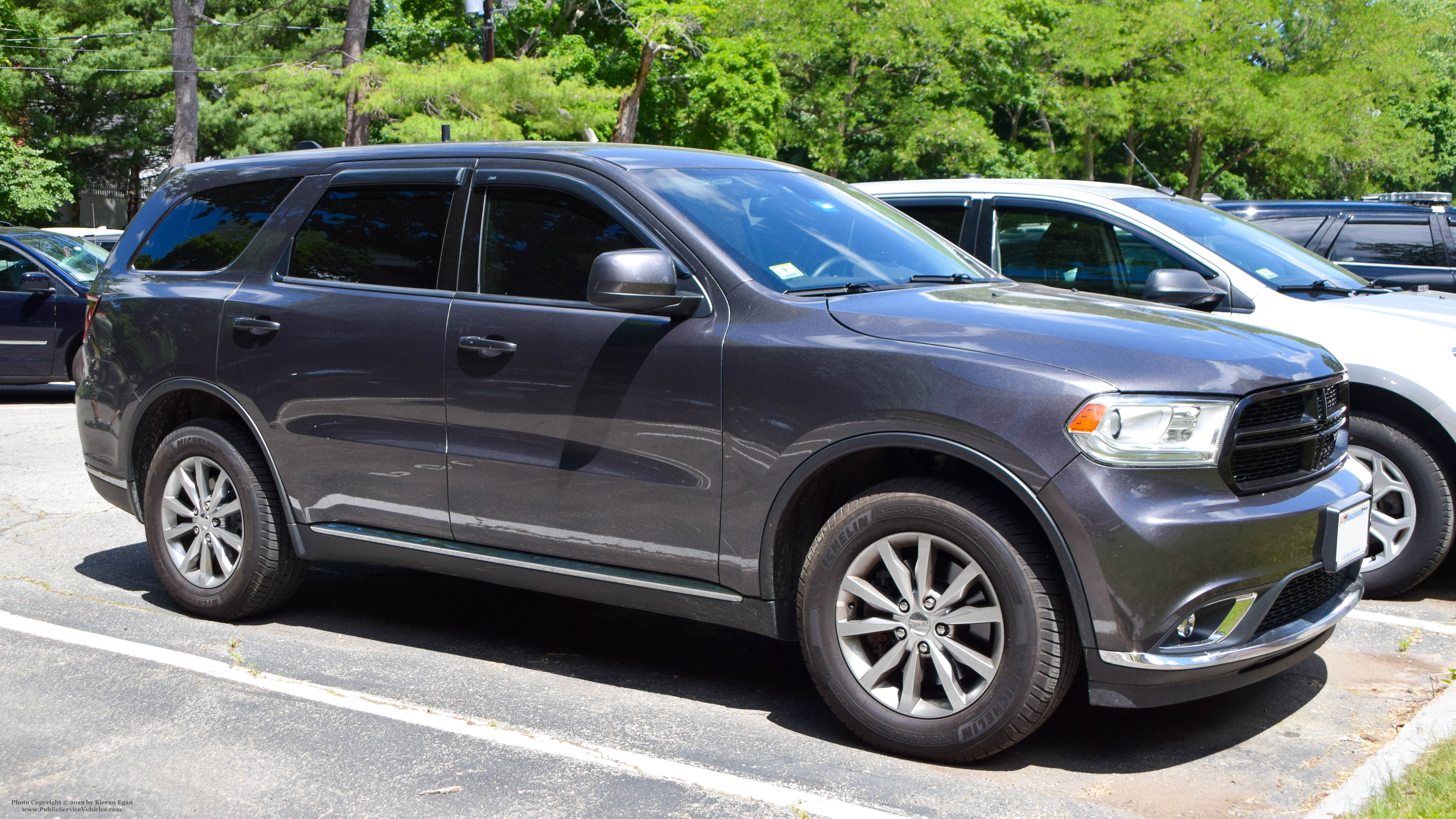 A photo  of Lexington Police
            Unmarked Unit, a 2011-2019 Dodge Durango             taken by Kieran Egan