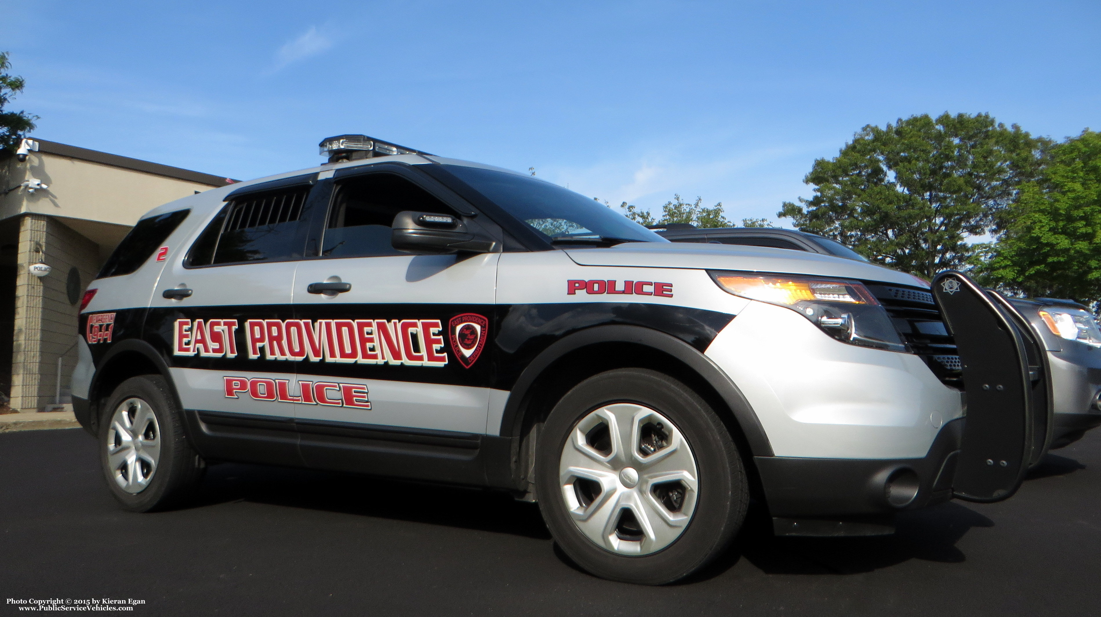 A photo  of East Providence Police
            Car 2, a 2013 Ford Police Interceptor Utility             taken by Kieran Egan