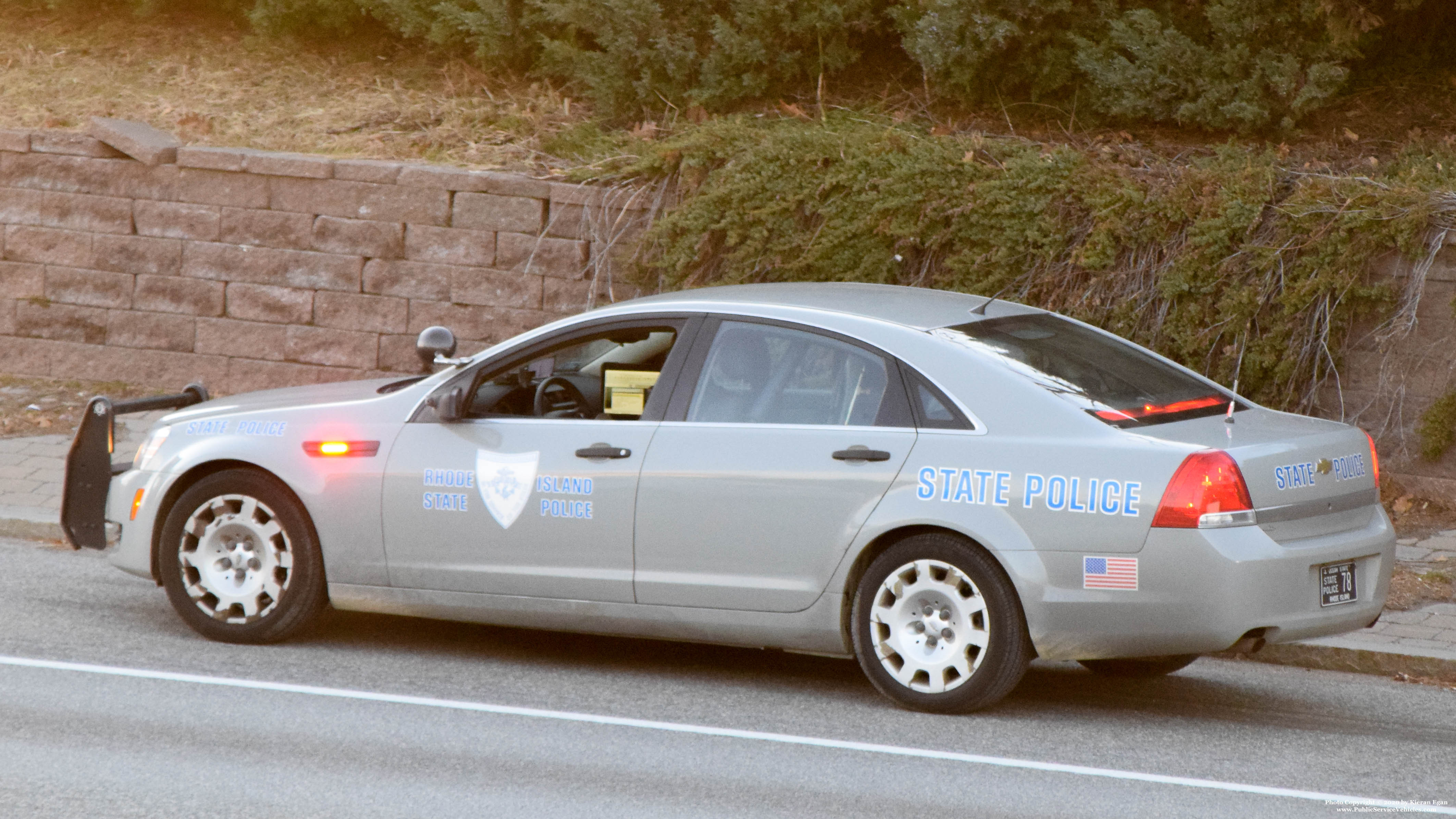 A photo  of Rhode Island State Police
            Cruiser 78, a 2013 Chevrolet Caprice             taken by Kieran Egan