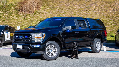 Additional photo  of Bridgewater State University Police
                    Cruiser 904, a 2021 Ford F-150 Police Responder                     taken by Kieran Egan