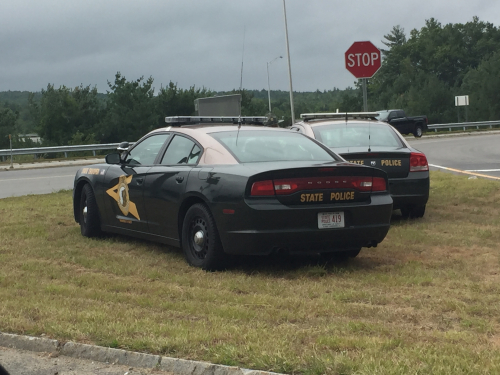 Additional photo  of New Hampshire State Police
                    Cruiser 419, a 2014 Dodge Charger                     taken by @riemergencyvehicles