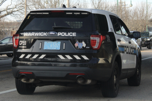 Additional photo  of Warwick Police
                    Cruiser CP-59, a 2017 Ford Police Interceptor Utility                     taken by @riemergencyvehicles