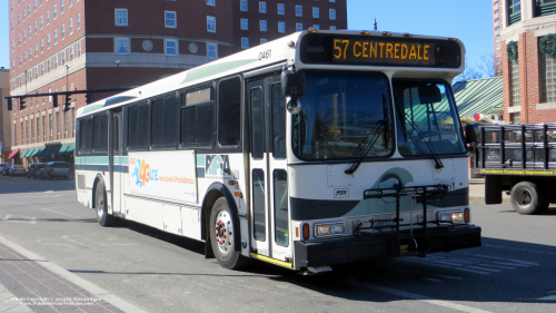 Additional photo  of Rhode Island Public Transit Authority
                    Bus 0461, a 2004 Orion V 05.501                     taken by Kieran Egan