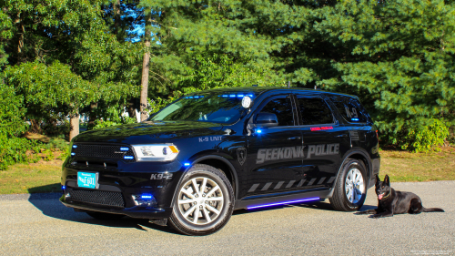 Additional photo  of Seekonk Police
                    K9-2, a 2020 Dodge Durango                     taken by Kieran Egan