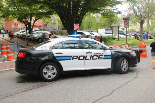 Additional photo  of Warwick Police
                    Cruiser R-77, a 2015 Ford Police Interceptor Sedan                     taken by Kieran Egan