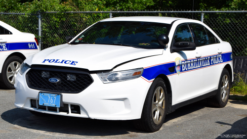 Additional photo  of Burrillville Police
                    Cruiser 767, a 2013 Ford Police Interceptor Sedan                     taken by Kieran Egan