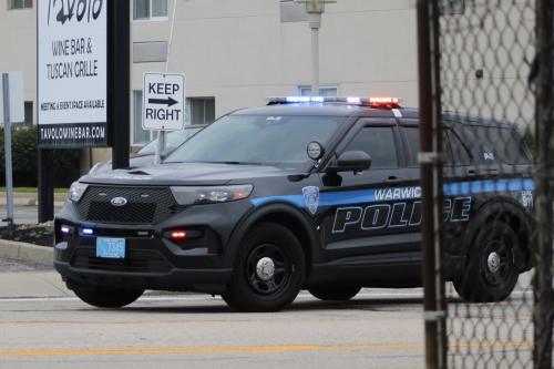 Additional photo  of Warwick Police
                    Cruiser P-3, a 2021 Ford Police Interceptor Utility                     taken by Kieran Egan