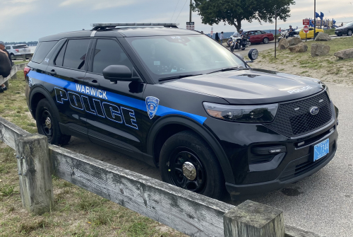 Additional photo  of Warwick Police
                    Cruiser P-2, a 2021 Ford Police Interceptor Utility                     taken by @riemergencyvehicles