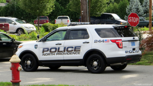 Additional photo  of North Providence Police
                    Cruiser 244, a 2013 Ford Police Interceptor Utility                     taken by @riemergencyvehicles