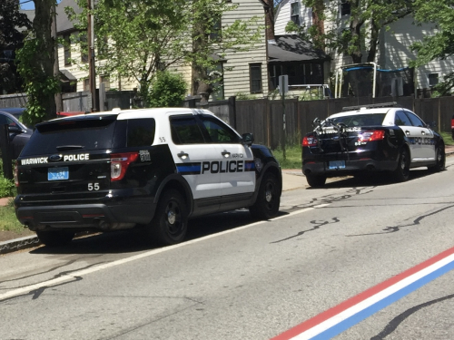 Additional photo  of Warwick Police
                    Cruiser CP-55, a 2014 Ford Police Interceptor Utility                     taken by @riemergencyvehicles