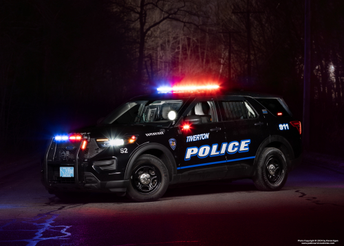 Additional photo  of Tiverton Police
                    Cruiser S2, a 2023 Ford Police Interceptor Utility                     taken by Kieran Egan