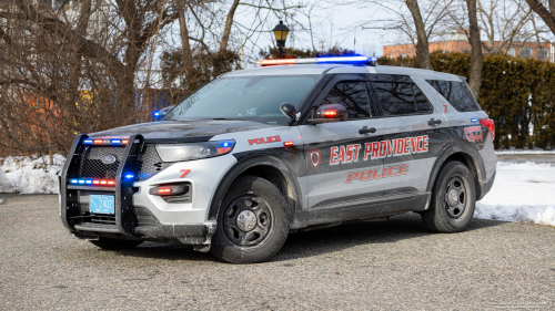 Additional photo  of East Providence Police
                    Car 7, a 2022 Ford Police Interceptor Utility                     taken by Kieran Egan