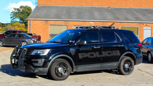 Additional photo  of Warwick Police
                    Cruiser P-14, a 2019 Ford Police Interceptor Utility                     taken by Kieran Egan