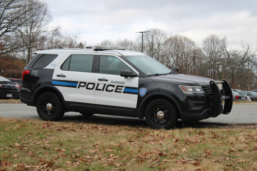 Additional photo  of Warwick Police
                    Cruiser R-81, a 2019 Ford Police Interceptor Utility                     taken by @riemergencyvehicles