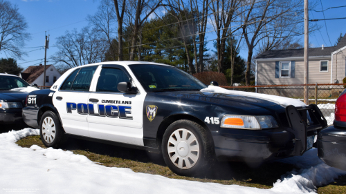 Additional photo  of Cumberland Police
                    Cruiser 415, a 2006-2008 Ford Crown Victoria Police Interceptor                     taken by Kieran Egan