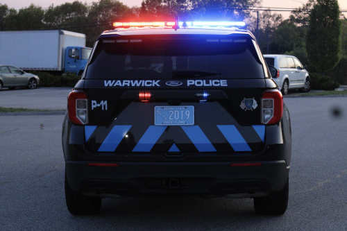 Additional photo  of Warwick Police
                    Cruiser P-11, a 2022 Ford Police Interceptor Utility                     taken by @riemergencyvehicles