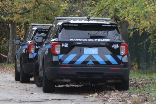 Additional photo  of Warwick Police
                    Cruiser P-22, a 2021 Ford Police Interceptor Utility                     taken by @riemergencyvehicles