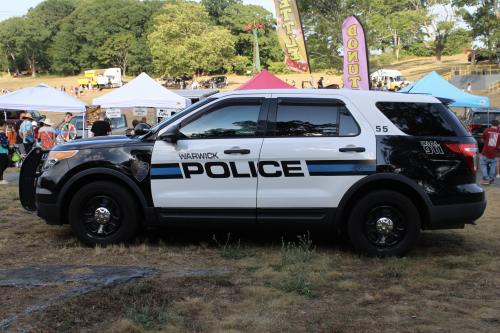 Additional photo  of Warwick Police
                    Cruiser CP-55, a 2014 Ford Police Interceptor Utility                     taken by @riemergencyvehicles