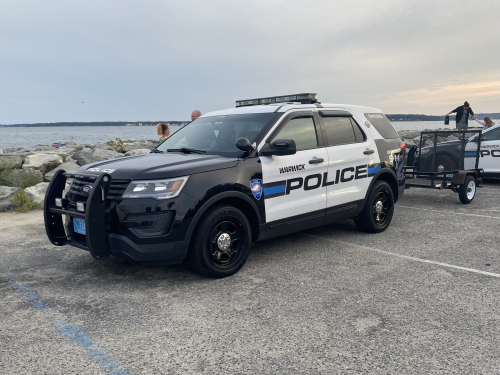 Additional photo  of Warwick Police
                    Cruiser T-34, a 2016 Ford Police Interceptor Utility                     taken by @riemergencyvehicles