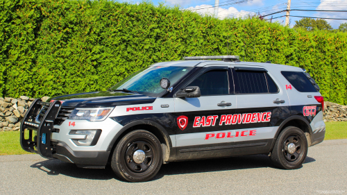 Additional photo  of East Providence Police
                    Car 14, a 2018 Ford Police Interceptor Utility                     taken by Kieran Egan