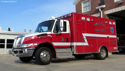 Additional photo  of Bristol Fire
                    Rescue 3, a 2009 International                     taken by Kieran Egan