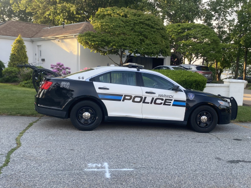 Additional photo  of Warwick Police
                    Cruiser CP-56, a 2014 Ford Police Interceptor Sedan                     taken by @riemergencyvehicles