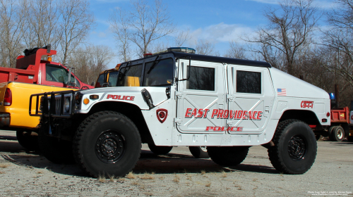 Additional photo  of East Providence Police
                    Humvee 1, a 1990-2000 AM General Humvee                     taken by Kieran Egan