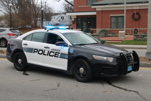 Additional photo  of Warwick Police
                    Cruiser R-75, a 2015 Ford Police Interceptor Sedan                     taken by @riemergencyvehicles