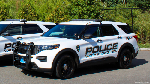 Additional photo  of North Providence Police
                    Cruiser 754, a 2021 Ford Police Interceptor Utility                     taken by Kieran Egan