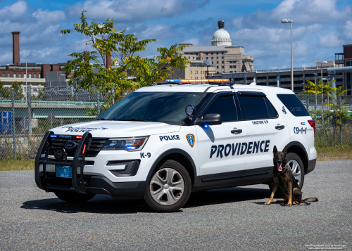 Additional photo  of Providence Police
                    Cruiser 9, a 2017 Ford Police Interceptor Utility                     taken by Kieran Egan