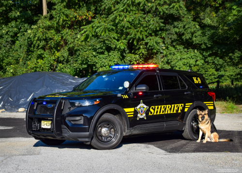 Additional photo  of Sussex County Sheriff
                    Cruiser 744, a 2020 Ford Police Interceptor Utility                     taken by Kieran Egan